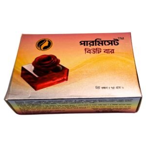 Parmicet Beauty Bar is a premium skin care soap designed to give your skin a natural, radiant glow. Enriched with nourishing ingredients such as Vitamin E, Aloe Vera, and Menthol, this beauty bar gently cleanses and revitalizes your skin, leaving it soft, smooth, and refreshed. Key Features: Nourishing Ingredients: With Vitamin E, Aloe Vera, and Menthol, this beauty bar deeply nourishes and hydrates your skin. Gentle Formula: Ideal for all skin types, the soothing formula provides a gentle cleanse without drying out the skin. Natural Glow: Regular use enhances skin radiance, leaving your skin glowing and youthful. Perfect for Daily Use: Designed for use 2-3 times a week to maintain healthy, glowing skin. How to Use: Wet the body with water. Apply a small amount of the Parmicet™ Beauty Bar to create foam. Rub the soap gently, wait for 5 minutes, and rinse off. For best results, use 2-3 times a week. Precautions: Not recommended for children under 2 months of age. Keep out of reach of children. Avoid contact with eyes. If contact occurs, rinse immediately with water. Why Choose Parmicet™ Beauty Bar? This skin care soap not only cleanses but also helps maintain healthy, glowing skin. Perfect for anyone looking to achieve a natural glow with a trusted and effective product.